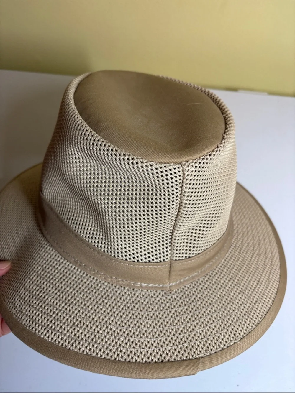 Henschel Hat Co Fully Vented Mesh Fedora Size xL